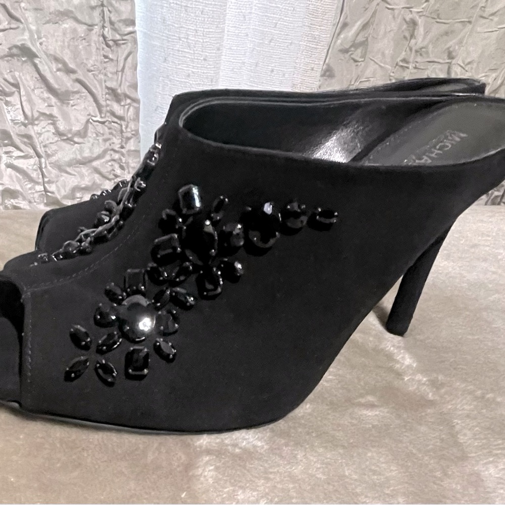 Micheal, Micheal Kors, black, heels, 8M